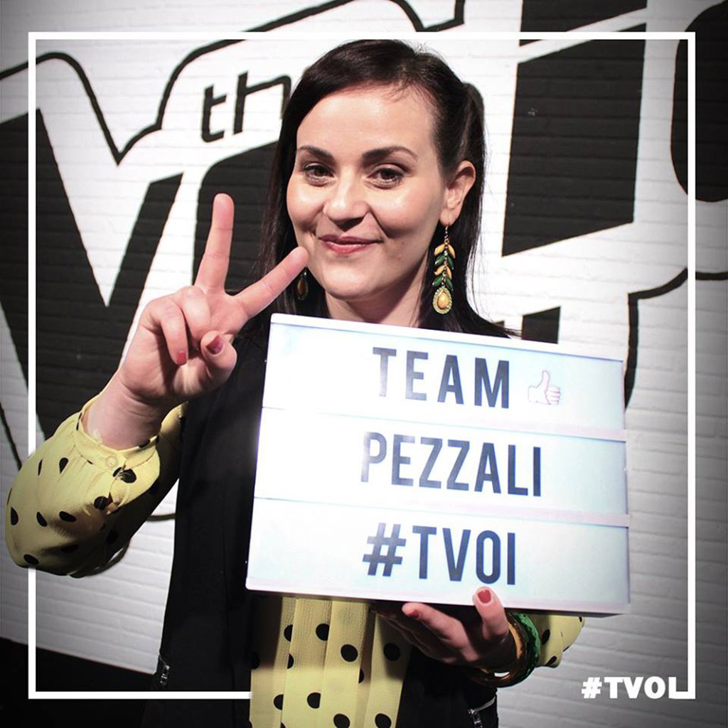 Valentina Buccinnà passa selezioni di The Voice of Italy ed entra nel team Pezzali