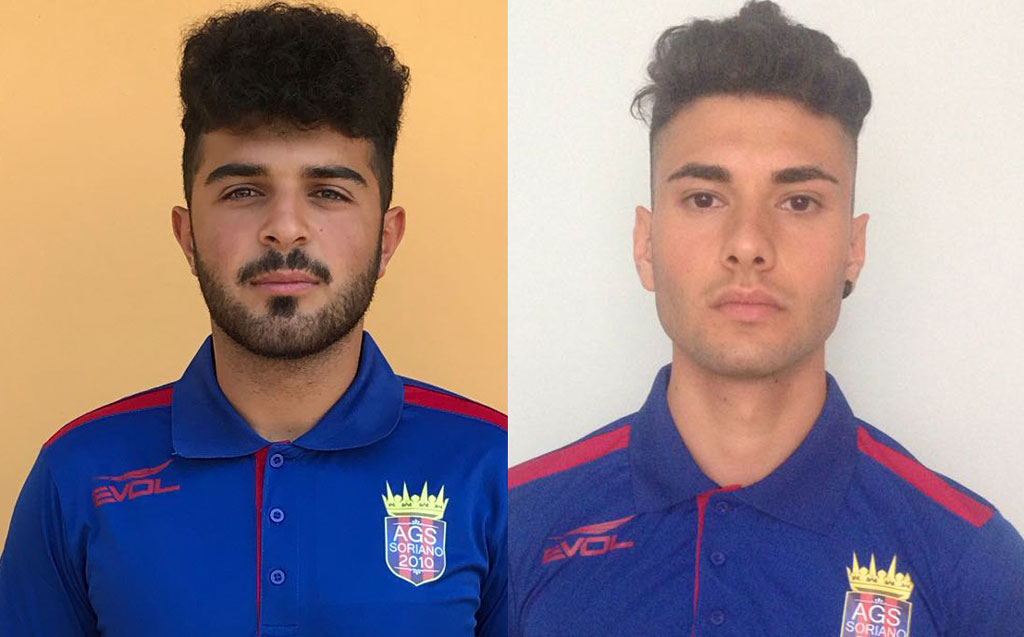 Due giovani calciatori in prestito al Soriano dall'Asd Polisportiva Lamezia