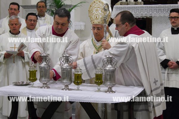 Lamezia: Iniziati i riti del Triduo Pasquale