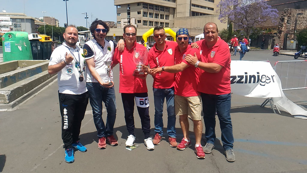 Vespa Club Lamezia primo classificato al Raid dell’Etna di Catania