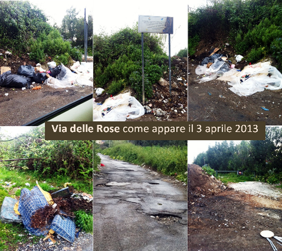 Lamezia: Risveglio Ideale rileva ancora rifiuti su via Delle Rose nonostante intervento Comune