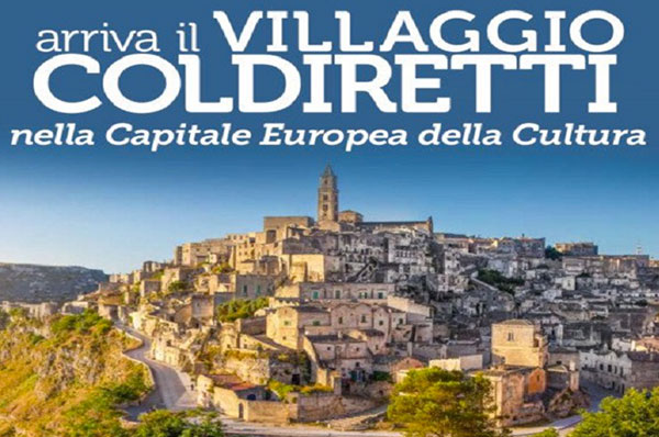 Coldiretti con le aziende calabresi a Matera al “Villaggio contadino di Natale”  