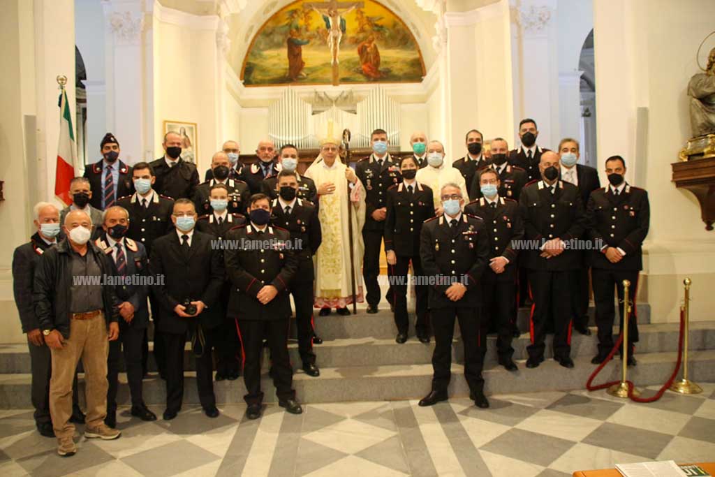 Lamezia, in Cattedrale celebrata la "Virgo Fidelis" patrona dell'Arma dei Carabinieri