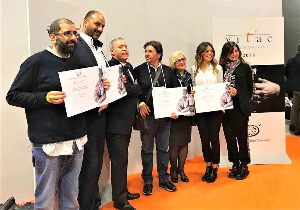 La Calabria premiata a Milano da Vitae, la guida dei vini del 2018: il titolo 'vini Cupido' arriva anche a Lamezia