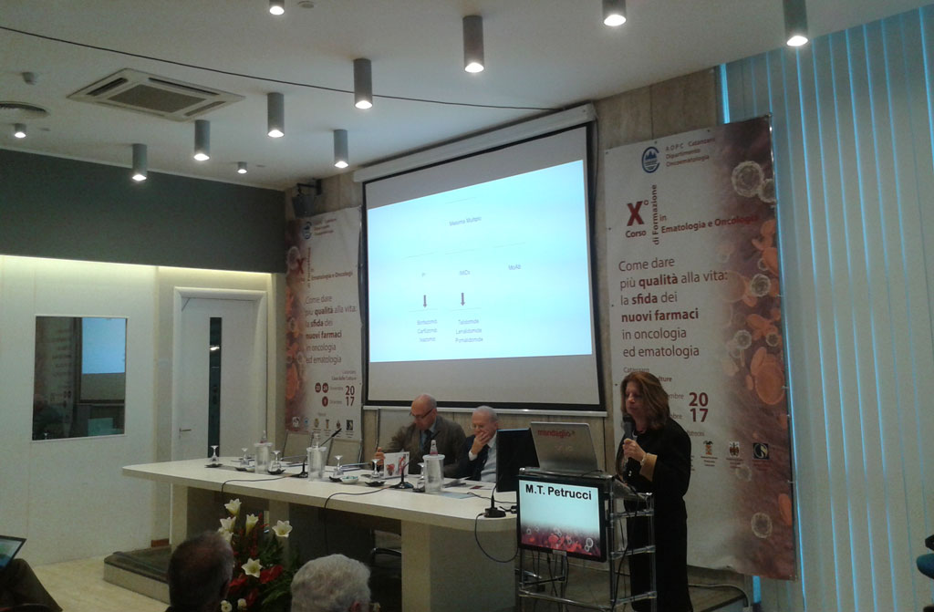 Prima giornata del corso in ematologia e oncologia “Come dare più qualità alla vita” a Catanzaro