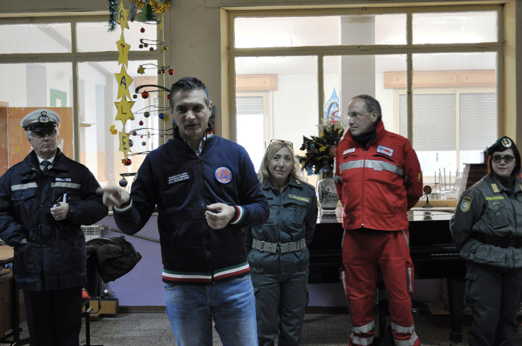 Simulazione evacuazione per evento sismico a Martirano