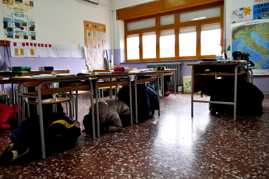 Evento sismico, esercitazione di Protezione Civile a Motta Santa Lucia