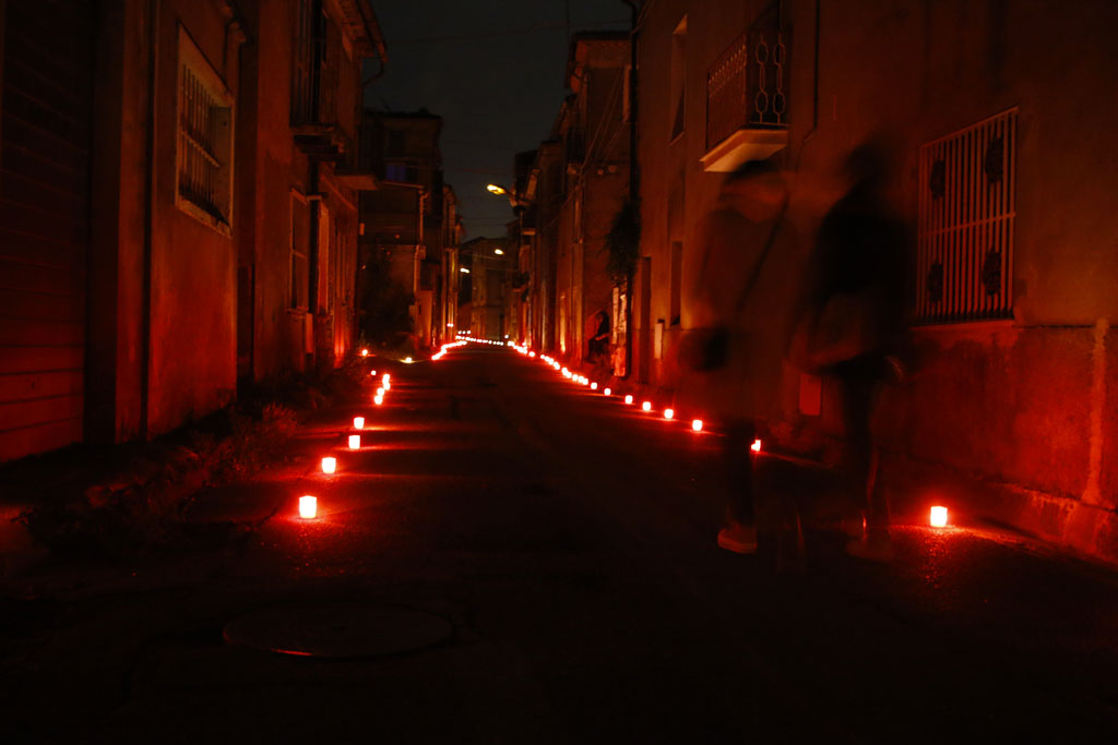 A Decollatura creato un vero set horror nelle vie del borgo per una notte con "Passaggio Infestato"