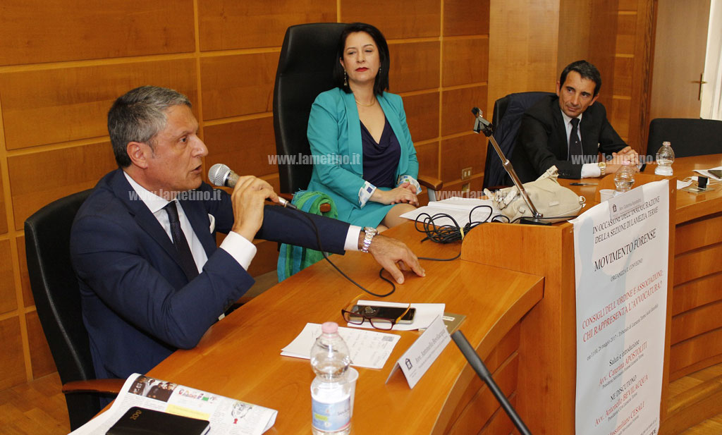 Lamezia, convegno del Movimento forense al tribunale: "Portare avanti le richieste di una categoria sempre più svilita"