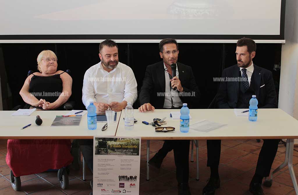 Lamezia, incontro su disabilità e tutele giuridiche: “Italia è il paese che possiede più norme ma non vengono applicate”