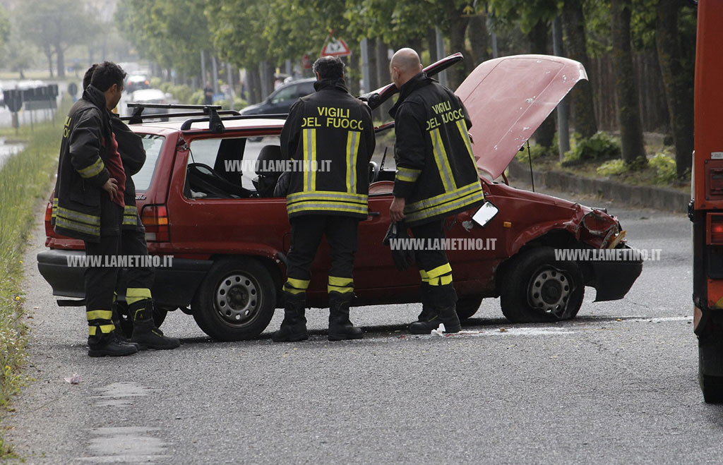 Lamezia: incidente in via Scarpino, un ferito