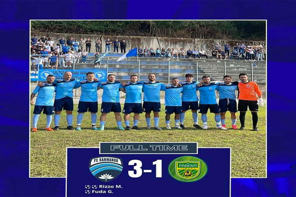 Prima Categoria: debutto vincente del San Mango. Promosport rimontata nel finale, Garibaldina ko