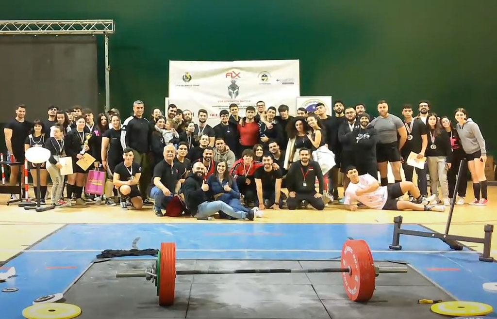 Lamezia, conclusa la terza edizione della manifestazione di Powerlifting 'Flx strength battle'