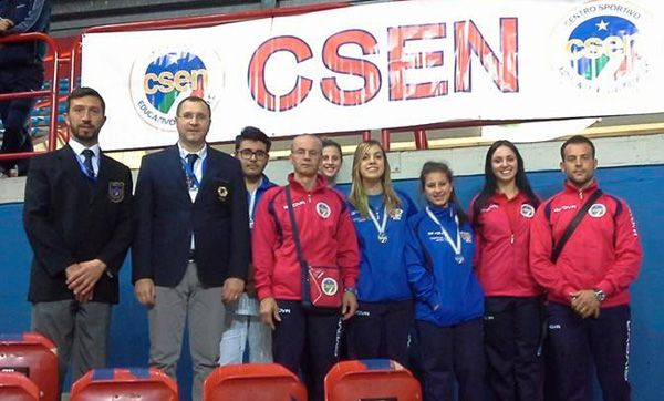 Karate: quattro lametini premiati alla Coppa Italia Csen Montecatini 2015