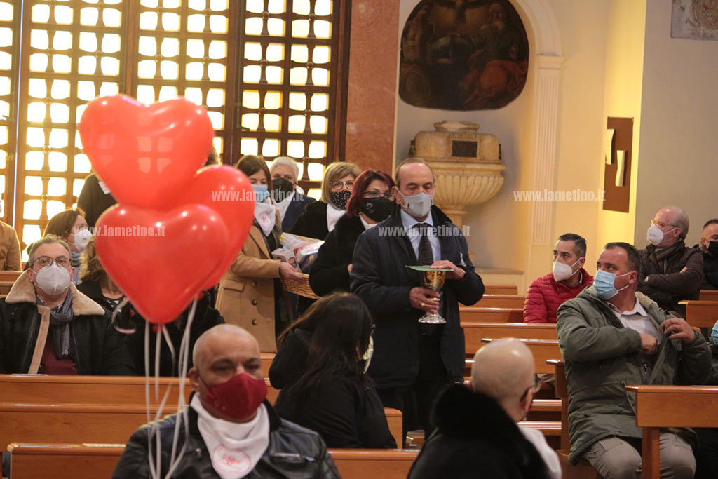 Lamezia, in Cattedrale omaggio al santo dell'amore con un pensiero alle donne maltrattate
