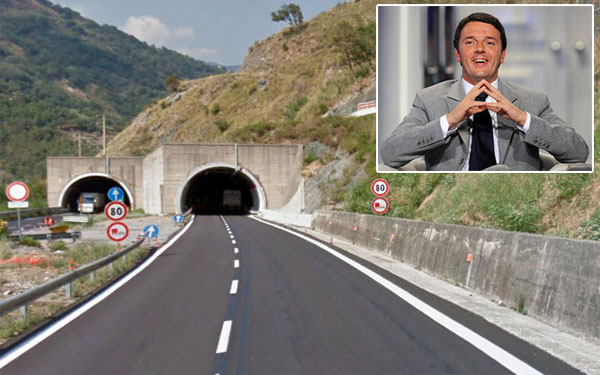 Premier annuncia completamento A3 entro 2016, ecco la situazione attuale