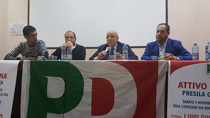 Oliverio a Spezzano della Sila: binario su cui abbiamo posto la Calabria va nella giusta direzione