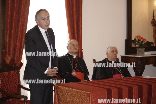 Lamezia: Inaugurata sede Ucid con Giancarlo Abete e cardinale De Giorgi