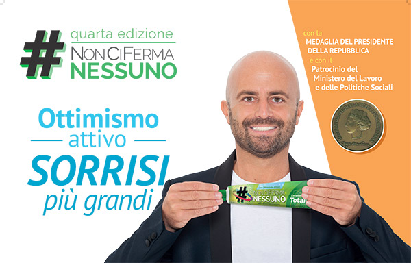  Luca Abete all'Unical per una nuova tappa del #Noncifermanessuno Tour