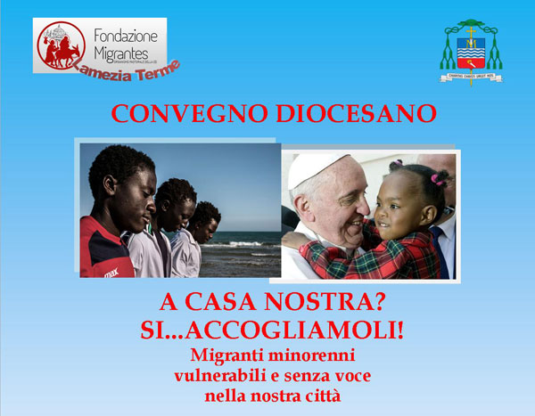L’11 marzo convegno “A casa nostra? Sì, accogliamoli” al seminario vescovile