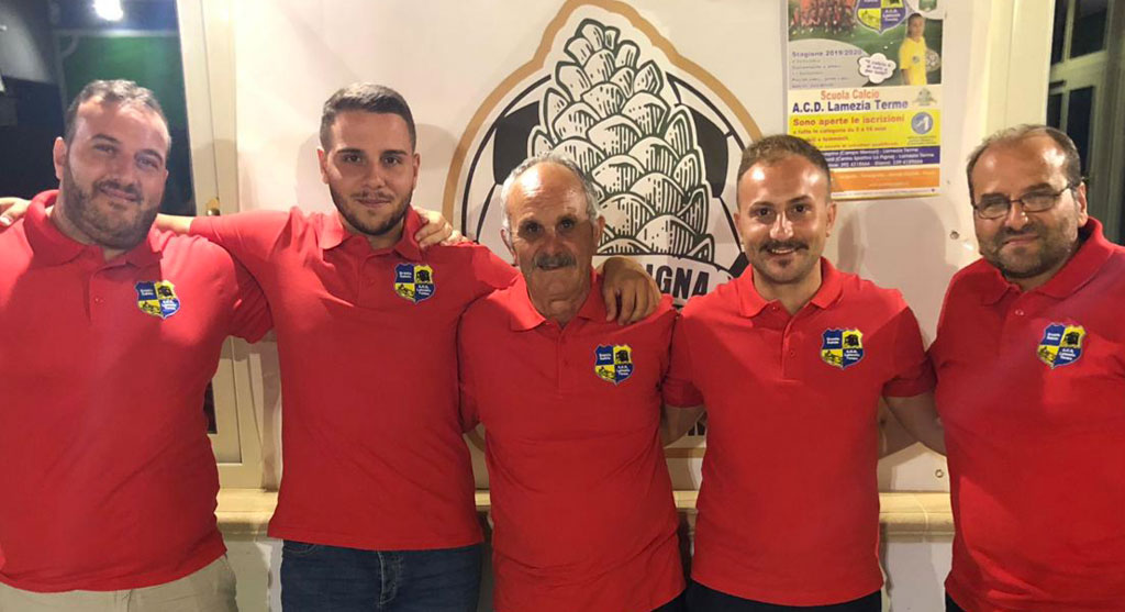 Presentato nuovo staff tecnico dell'Acd Lamezia Terme stagione 2019/2020