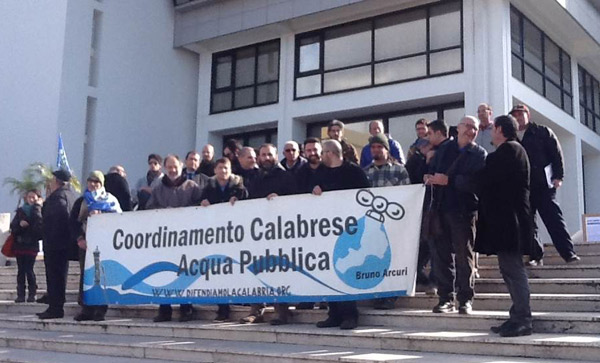 Calabria: Coordinamento Acqua pubblica, presentato ddl
