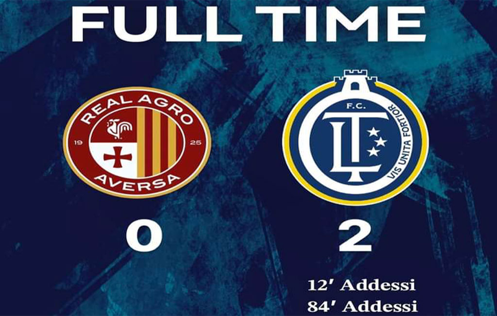 L'Fc Lamezia passa anche ad Aversa e resta a punteggio pieno assieme al Catania
