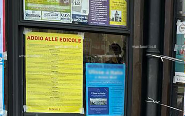 Lamezia, Rubino e Gianturco su crisi edicole: "Approvata nostra proposta, ora sospendere o ridurre tassa occupazione suolo pubblico"