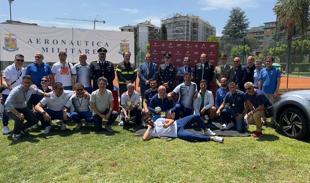 L'Aeronautica si aggiudica il torneo di Tennis Interforze provincia di Cosenza