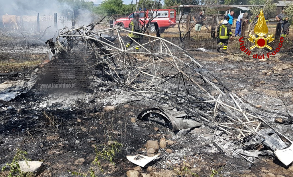 Aereo da turismo precipitato nel cosentino, disposta autopsia sui corpi delle due vittime