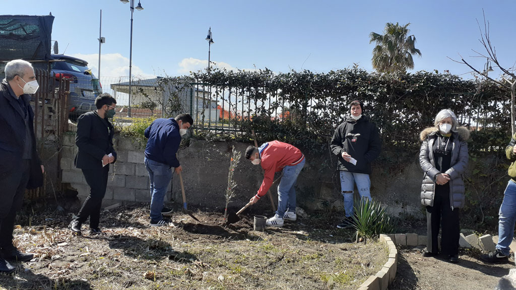 Giornata della donna, piantumato ulivo all’Istituto Tecnico Agrario “V. Emanuele II” di Gizzeria