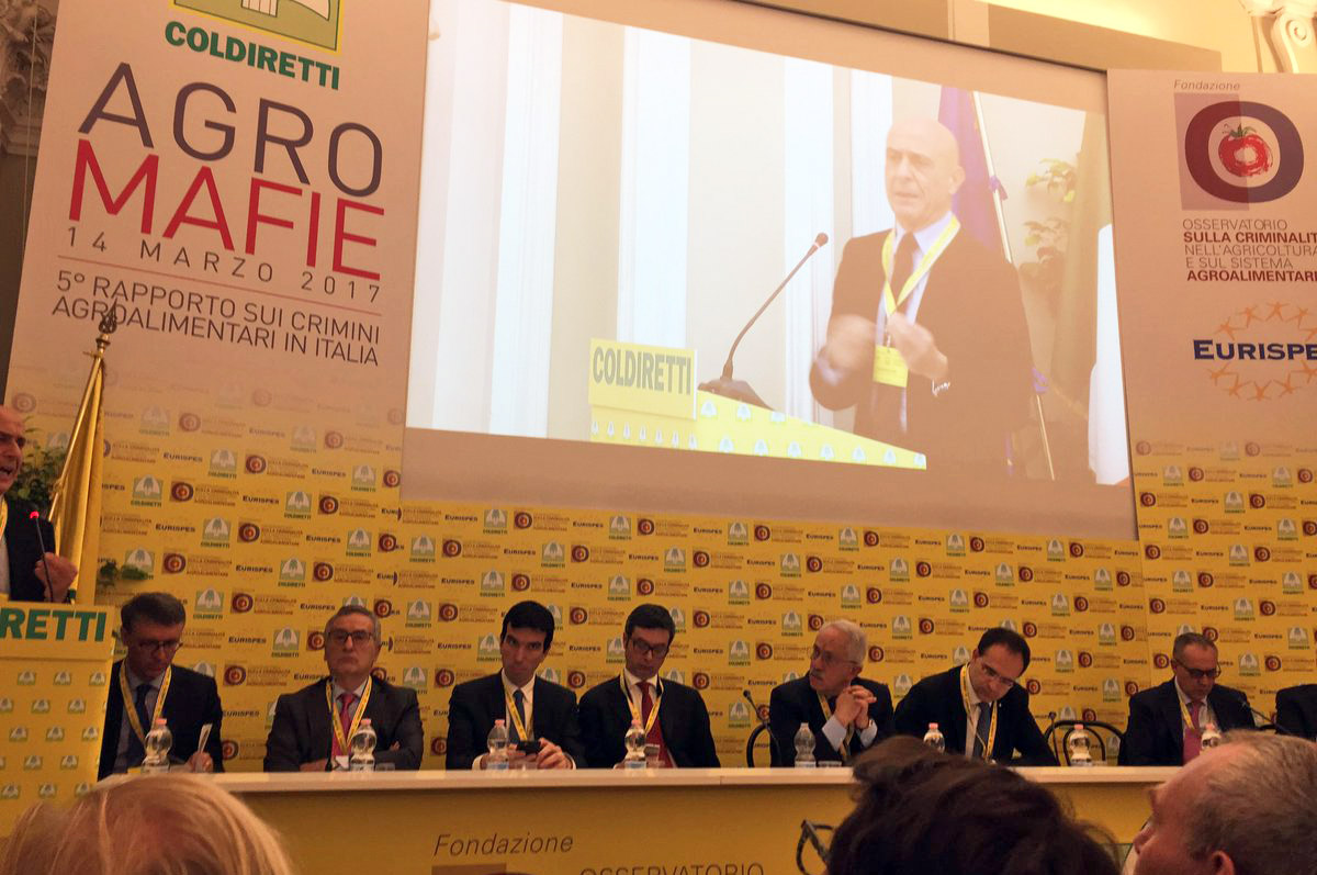 Rapporto Agromafie 2017 per un business da 21 miliardi: Reggio Calabria sul podio