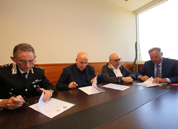 Piano AIB, accordo Regione-Comando Carabinieri Forestali