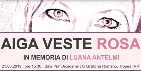 "Aiga Veste Rosa", doppio appuntamento per la sezione di Vibo