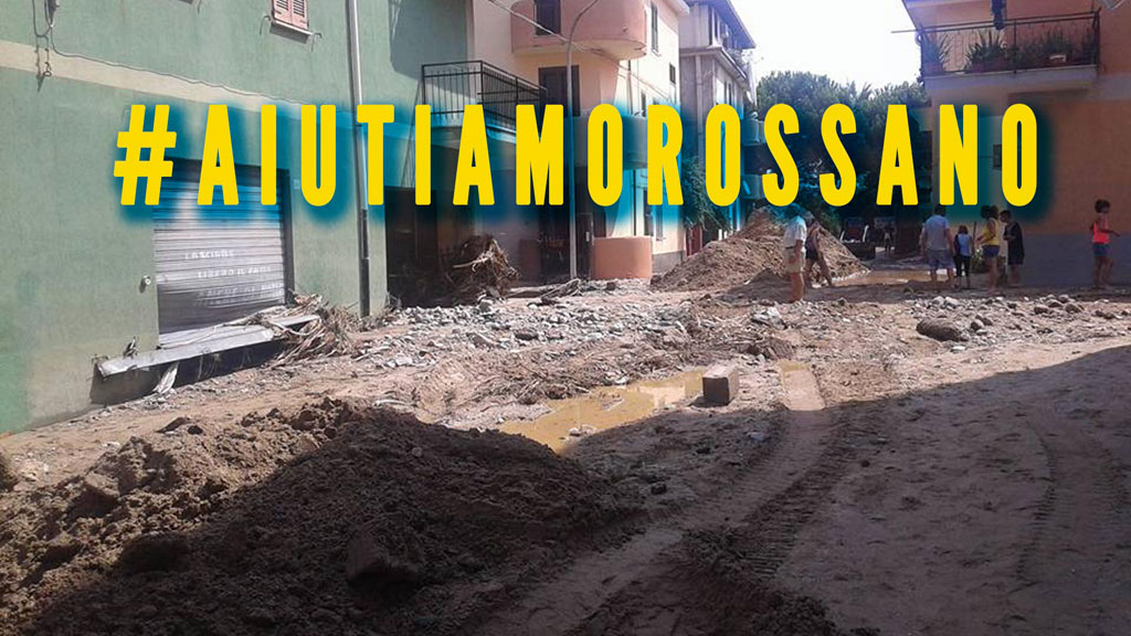 Nubifragio, nasce campagna online #aiutiAMOrossano