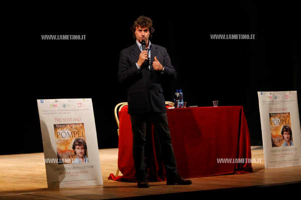 Lamezia: Alberto Angela presenta "I tre giorni di Pompei" al teatro Grandinetti