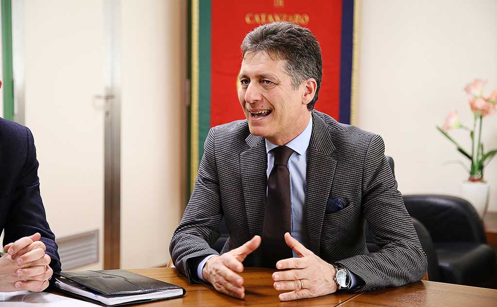 Confindustria: Carlo Bonomi a Catanzaro, Aldo Ferrara accoglie il presidente di AssoLombarda
