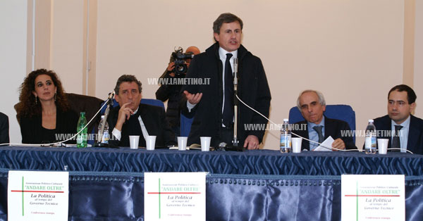 Lamezia: Sindaco Alemanno in città, parla del governo nazionale ed esprime solidarietà a Scopelliti