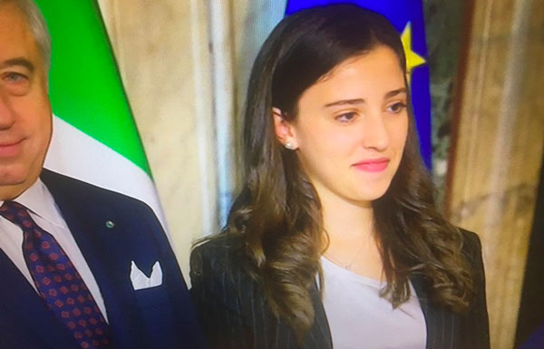 Studentessa cosentina premiata al Quirinale dal presidente Mattarella