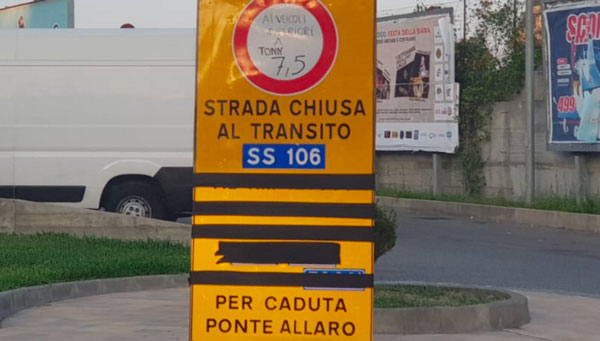 Ponte Allaro, Oliverio: "Chiederemo a Governo di intervenire con urgenza"