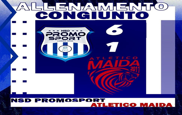 Promosport vince nell'allenamento congiunto con l’Atletico Maida