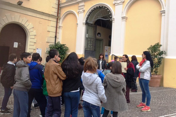 Lamezia, passeggiata nella storia per gli alunni del Don Milani