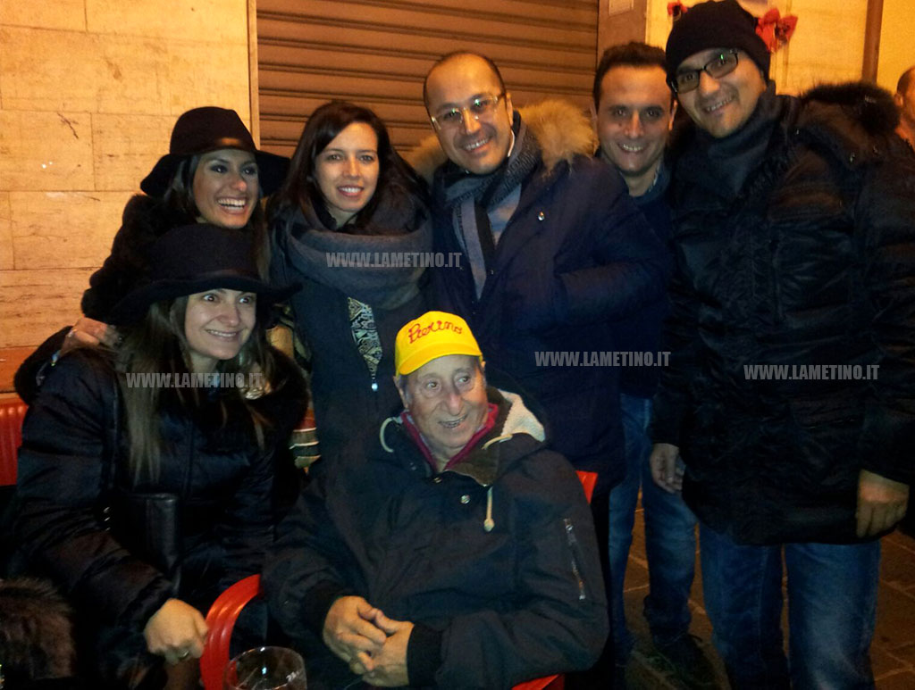Lamezia: Alvaro Vitali alias Pierino su corso Numistrano