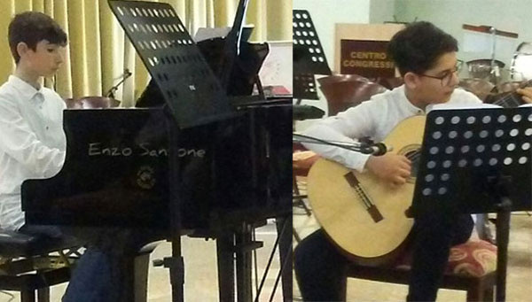 Concorso per giovane musicista Gaglioti, partecipano allievi scuola media "Nicotera-Costabile" di Lamezia