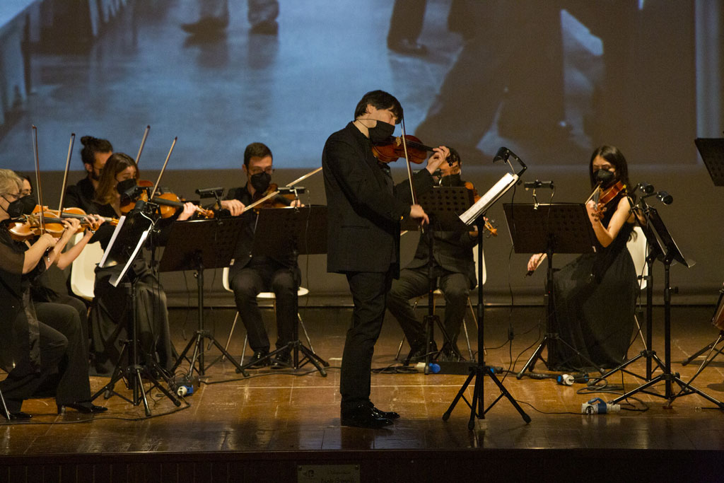 AMA Calabria, Guido Rimonda incanta con il suo violino a Catanzaro e Lamezia