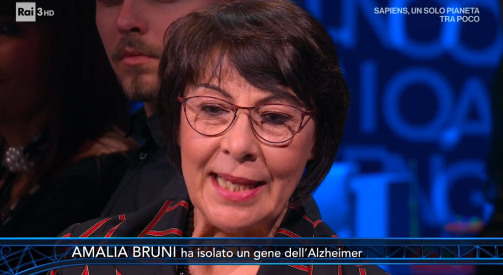 Amalia Bruni ospite di Gramellini su Rai 3: "Centro di Neurogenetica è salvo ma continuerò a lottare"