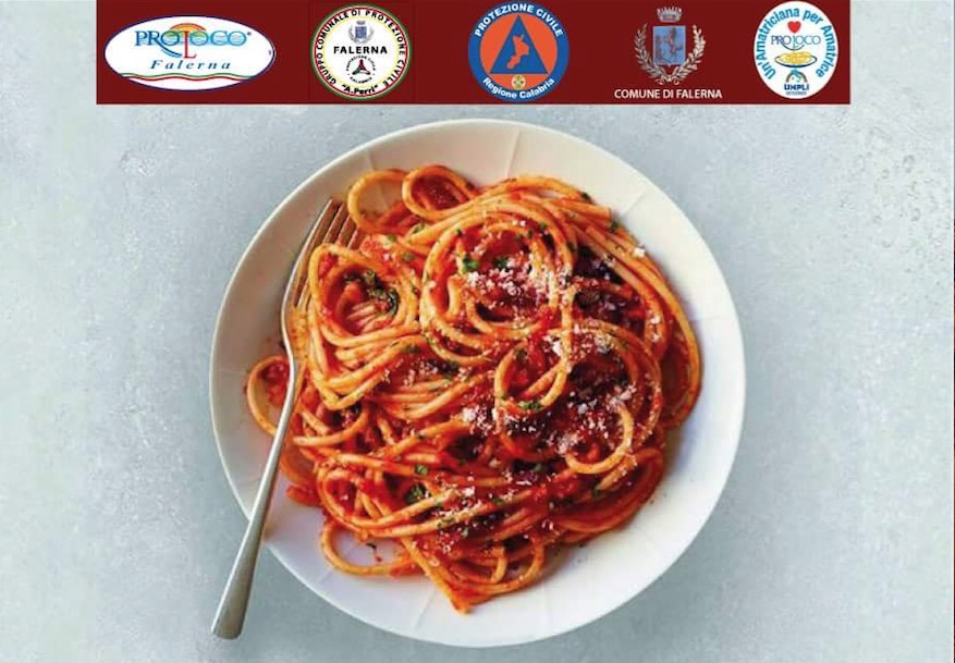 “Un’amatriciana per Amatrice” iniziativa benefica a Falerna il 10 settembre