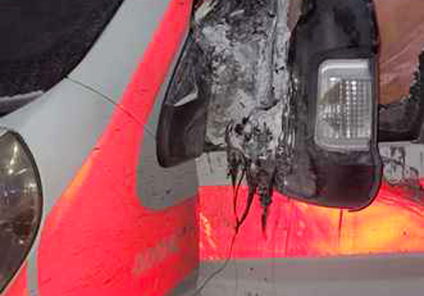 Incendiata ambulanza della Croce rossa a Reggio Calabria 
