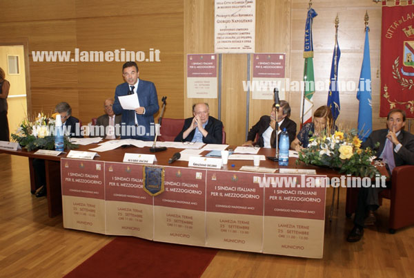 Lamezia: Anci, riunione sindaci italiani a favore del Mezzogiorno