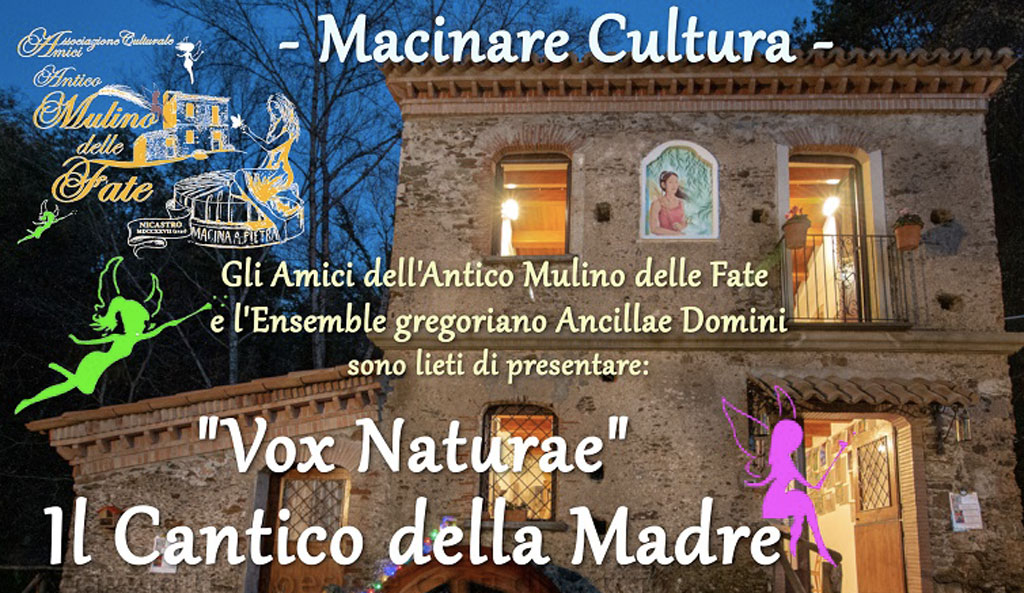 Lamezia, concerto di canti medievali del coro “Ancillae Domini” all’Antico Mulino delle Fate